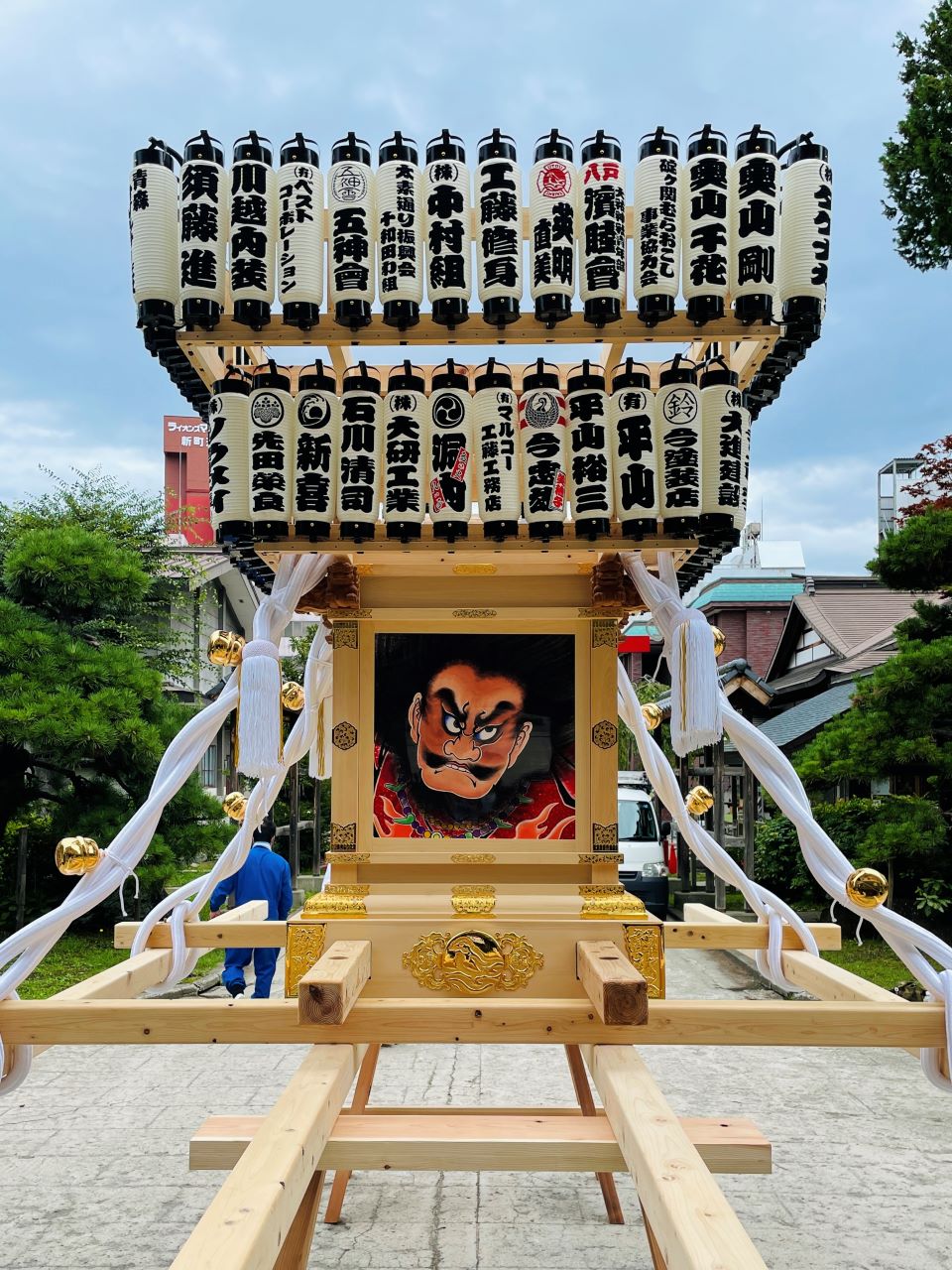 三之宮完成奉告祭の様子4